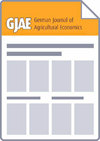German Journal of Agricultural Economics杂志封面